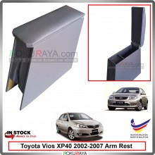 Toyota Vios XP40 (1st Gen) 2002-2007 4' Plywood PVC Armrest Center Console Box (Grey)